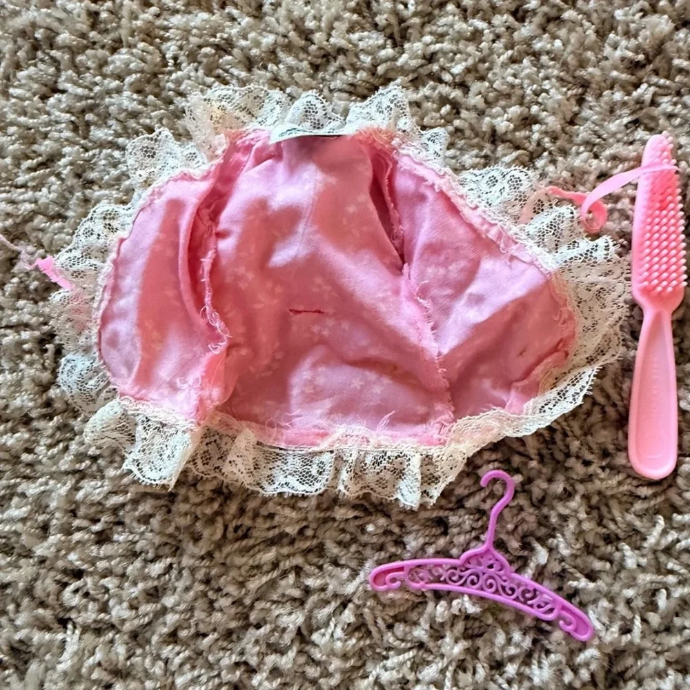 Vintage Barbie Fashion Dream Wrap #1476 Robe and hanger in GUC